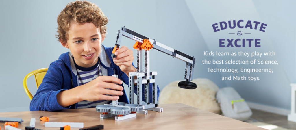 Screen Time Technology with Children - Amazon STEM Toys